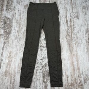 Athleta Herringbone Metro High‎ Waisted Leggings Women's XS Pants Pockets